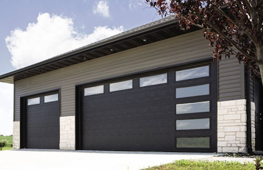 modern garage door