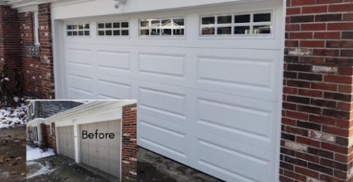 double to single garage conversion