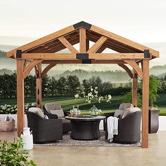 outdoor pergola